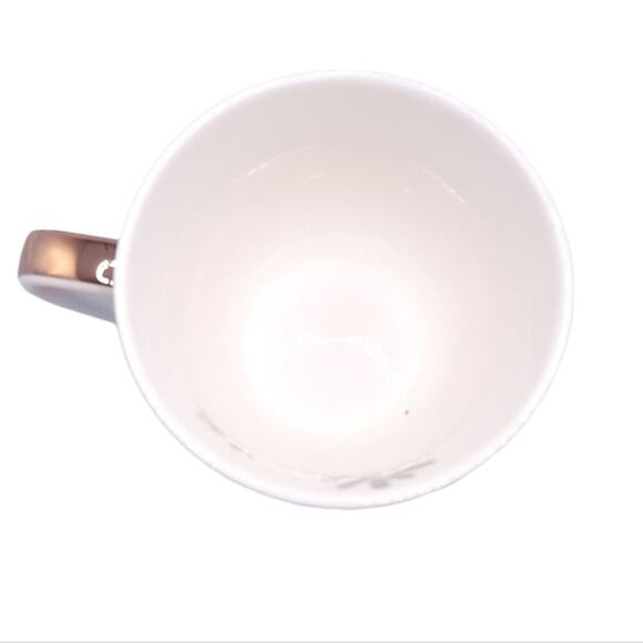 Lilly Pulitzer 12oz Ceramic Mugs Blue Floral Pair of 2 - Picture 7 of 9